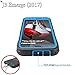 Galaxy J3 2017/J3 Prime/J3 Emerge/J3 Eclipse/Express Prime 2/Luna Pro/Amp Prime 2/Sol 2 Case,COVRWARE [Aegis] Built-in [Screen Protector] Heavy Duty Rugged Holster [Belt Clip][Kickstand] Blue