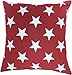 Decorative Printed Star Floral Throw Pillow Cover 18