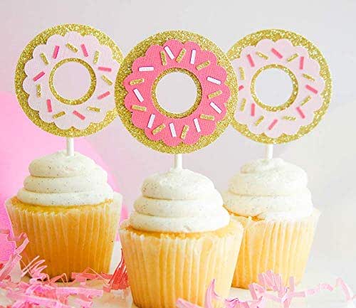 Cupcake Topper Picks Donut Grow up First
