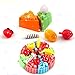 MOTION SAND, 2LBS Shimmering Play Sand for Kids (Include 3 Colors), Cake Playset Molds Kit, Magic Play Sand with 20 Pcs Sand Molds and 1 Sand Tray