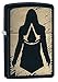 Zippo Assassin's Creed Pocket Lighter, Black Matte