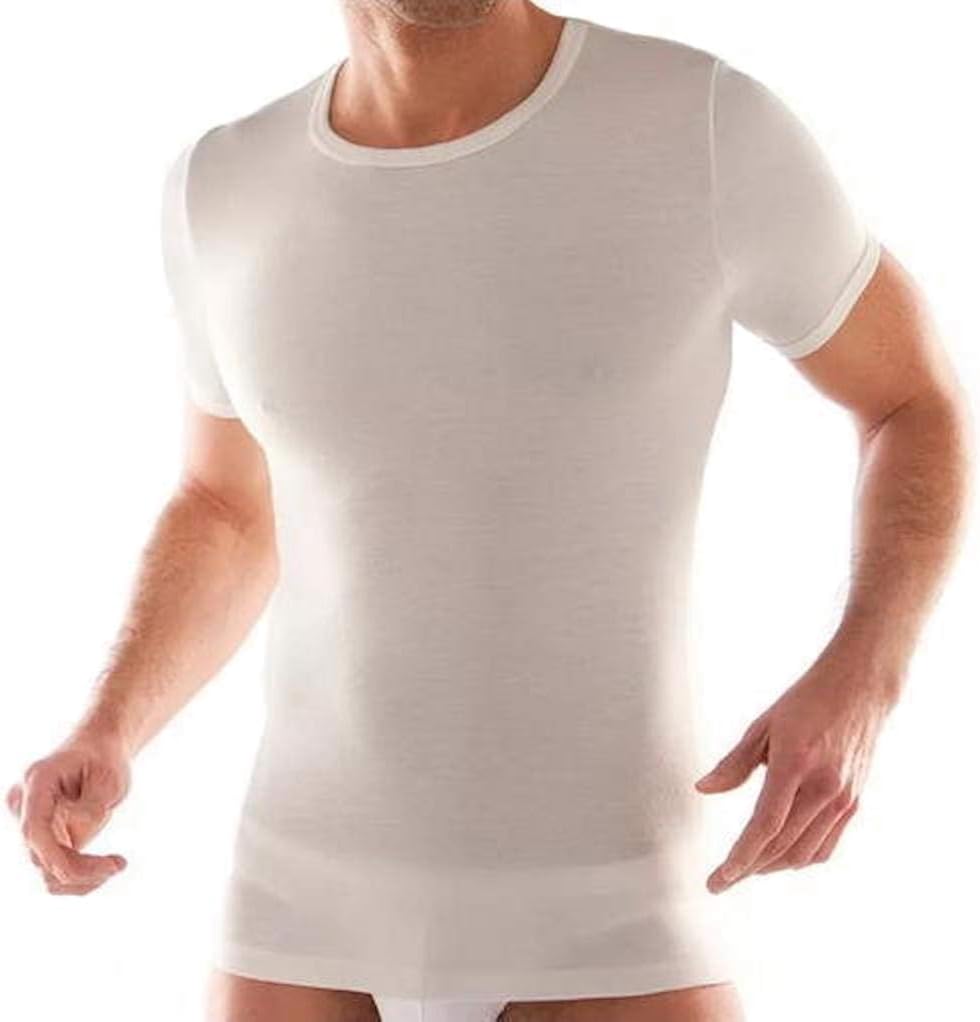 maglie intime lana e seta uomo
