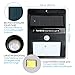 PathBrite Solar Sensor Light. 10 LED Ultra Bright, 2 Intelligent Lighting Mode, Auto Detect Night Motion, No Tool Required Stick. Best for Doorplate, Garage Gate, Driveway, Fence Wall, Patio (1-pack)