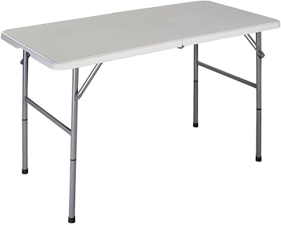 Home Vida 4ft Folding Table Heavy Duty Outdoor Indoor Buffet Trestle