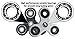 Fidget Spinners Prime (Two Pack) Stress Reducing EDC Tri Spinning Hand Fidget Toys for Kids and Adults with Anxiety 3 - 5 Minute Spin Times Non 3D Printed (Black / White)