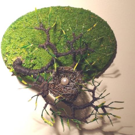 Bird Nest No. 6 - Wire Sculpture