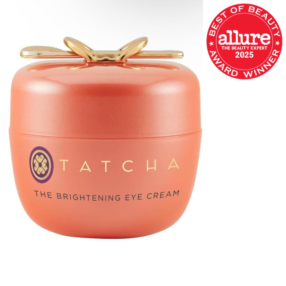 TATCHA The Brightening Eye Cream | Brightening & Dark Circle Reduction with Vitamin C for Bight, Firm Undereyes, 15 ml / 0.5 fl. oz.