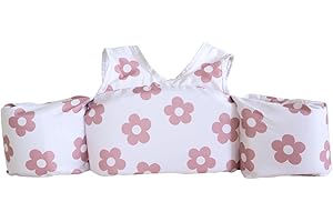 Ava + Oliver Toddler Swim Vest - Toddler Floaties Jacket & Water Wings for Boys & Girls - Durable & Adjustable Fit - Secure & Comfortable Kids Puddle Jumper for Pools