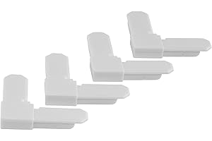 M-D Building Products 14166 5/16 in. White Frame Corners 4pc