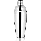 Etens Bar Cocktail Shaker, 24 oz Martini Shaker Drink Mixer with Built-In Strainer for Bartending – Stainless Steel Bartender
