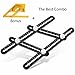 SigmaGo Multi Angle Measuring Tool - Easy Angle Measurement Ruler - Contour Profile Gauge Template - Christmas Valentine's Father's Day Birthday Gift Present for Men Him Father/Dad Boyfriend Husband