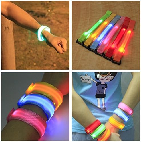 Luminous Wrist Band, Luminous Luminous Wrist Band, Led Luminous Hand Band, Arm Band,Light Pink