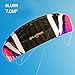 FLEXIFOIL 2.5m2/3.5m2/5.0m2/7.0m2 4-Line Blurr Sport Power Kite by World Record Winning Power Kites Designer. Safe, Reliable & Durable Traction Kiting. Includes 90-Day