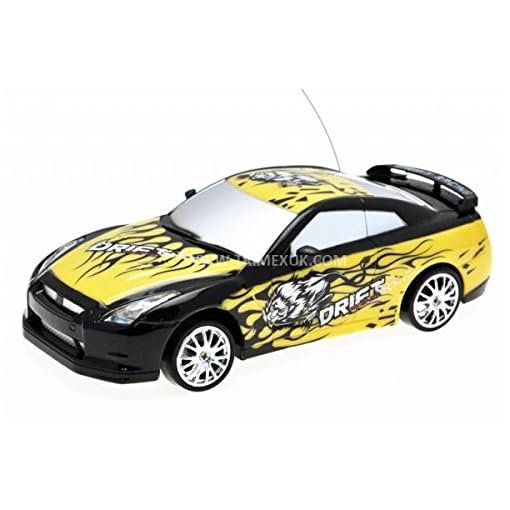 Liberty Imports Super Fast Drift Champion R/C Sports Car Remote Control Drifting Race Car 1:24 + Headlights, Backlights, Side Lights + 2 Sets of Tires - Image 3