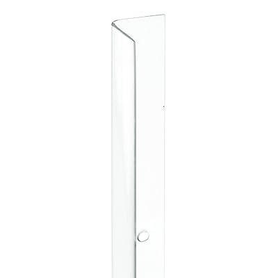 Prime-Line Products U 9129-4 Corner Shield, 3/4 In. x 48 In, Vinyl, Clear, Pack of 4