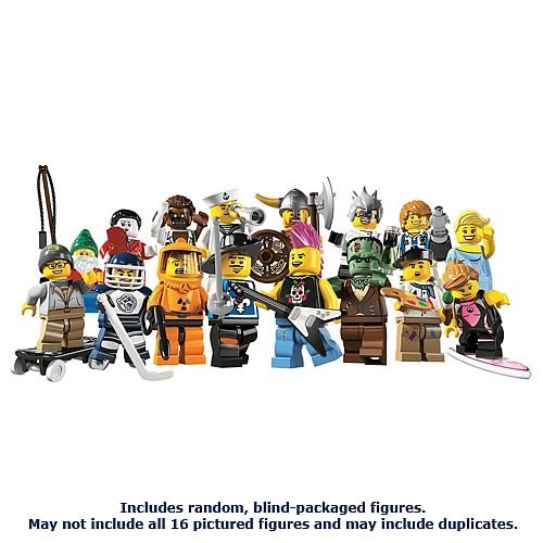 LEGO 8804 Minifigures Series 4 10-Pack