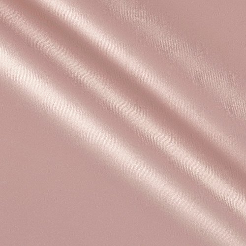 Ben Textiles Inc. Stretch L'Amour Satin Blush Pink Fabric By The Yard