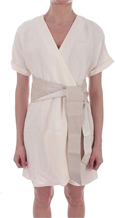 amazon white linen dress