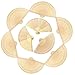 Mcupper-Chinese Sandalwood Fan (Set of 48 pcs) - Hand Held Folding Fans for Wedding Decoration, Birthdays, Home Gifts by Super Z Outlet