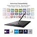 Ugee M708 Pro Digital Drawing Graphics Tablet 8192 Sensitivity Level 10x6 Inch Active Area Animation Art Design
