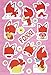 Bellzi Cute Animal Sticker Character Fun Value Pack (5 Sheets) - Decorative Sticker Sheet Collection for Scrapbooking, Calendars, Arts, Kids Crafts, Album, Bullet Journals, Planners, Diaries, Laptops