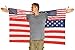 Aguila American Flag Body Cape - USA Flag - USA Flag Cape - America Cape - USA Party Gear