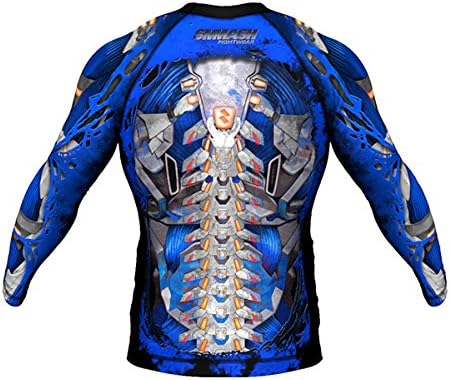 SMMASH Rashguard Longsleeve for Martial Arts Professional Sportswear, Slim Fit Compression Tops for Men Breathable and Light - Image 5