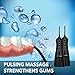 Cordless Water Flosser for Teeth - Smile Brighter with a Portable Waterflosser - Rechargeable Water Flosser/Oral Irrigator with 2 Heads, Travel Case and USB Charger … (Black)