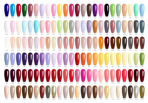 CANNI Brown Gel Nail Polish, 1Pcs Brown Fall Winter Gel Polish Color Nail Polish Gel High Gloss Soak Off U V Gel Nail French Nail Manicure Salon DIY - Image 7