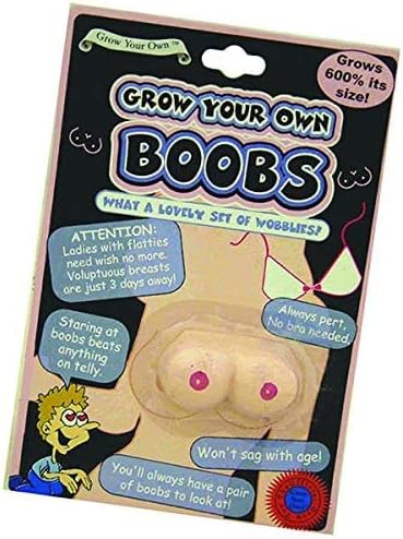 Diabolical Grow Your Own Boobs Brand Diabolical Funny Gift 6x Size Room Temp