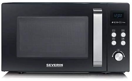 Severin MW 9551 - Microondas con Grill, Color Negro: Amazon.es