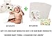 Premium Bamboo Changing Pad Liners | Thicker-Wider-Longer| Non-slip & Waterproof| Washer/Dryer Friendly| Bonus Wet/Dry Bag by AMUNIQ