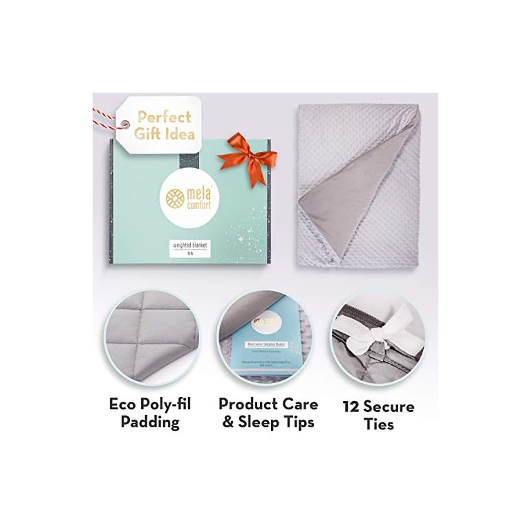 Multi-Relief Weighted Blanket - 100 Night Risk-Free Trial - Supports