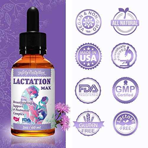 Lactation Supplement Fenugreek & Blessed Thistle & Moringa & Fennel