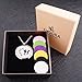 Eudora Lovely Cat Aromatherapy Essential Oil Fragrant Diffuser Locket Pendant Necklace 20'' Chain & 6 Pads Mix