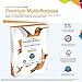 Hammermill Printer Paper, Premium Multipurpose Paper 20 lb, 8.5 x 11 - 1 Ream (500 Sheets) - 97 Bright, Made in the USA