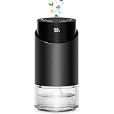 Waterless Essential Oil Diffuser, Cordless Mini Scent Diffuser | Rechargeable, Up to 600 Ft&sup2;, 100mL Capacity, 3 Mist Level, 4 Timer Settings, Cold Air, for Car Home Office Bathroom