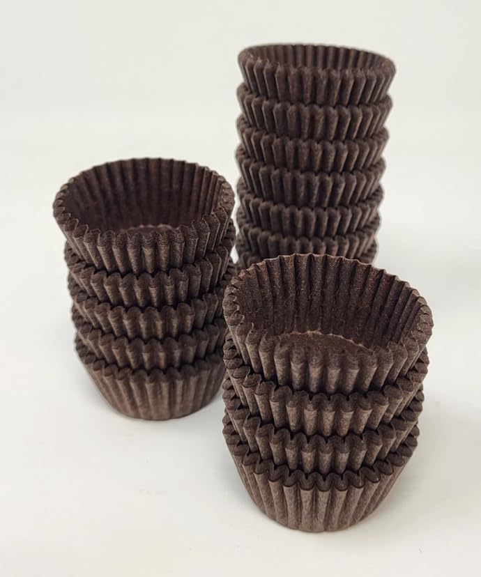 Bakery Direct Brown Petit Four Bon Bon Cases (500)