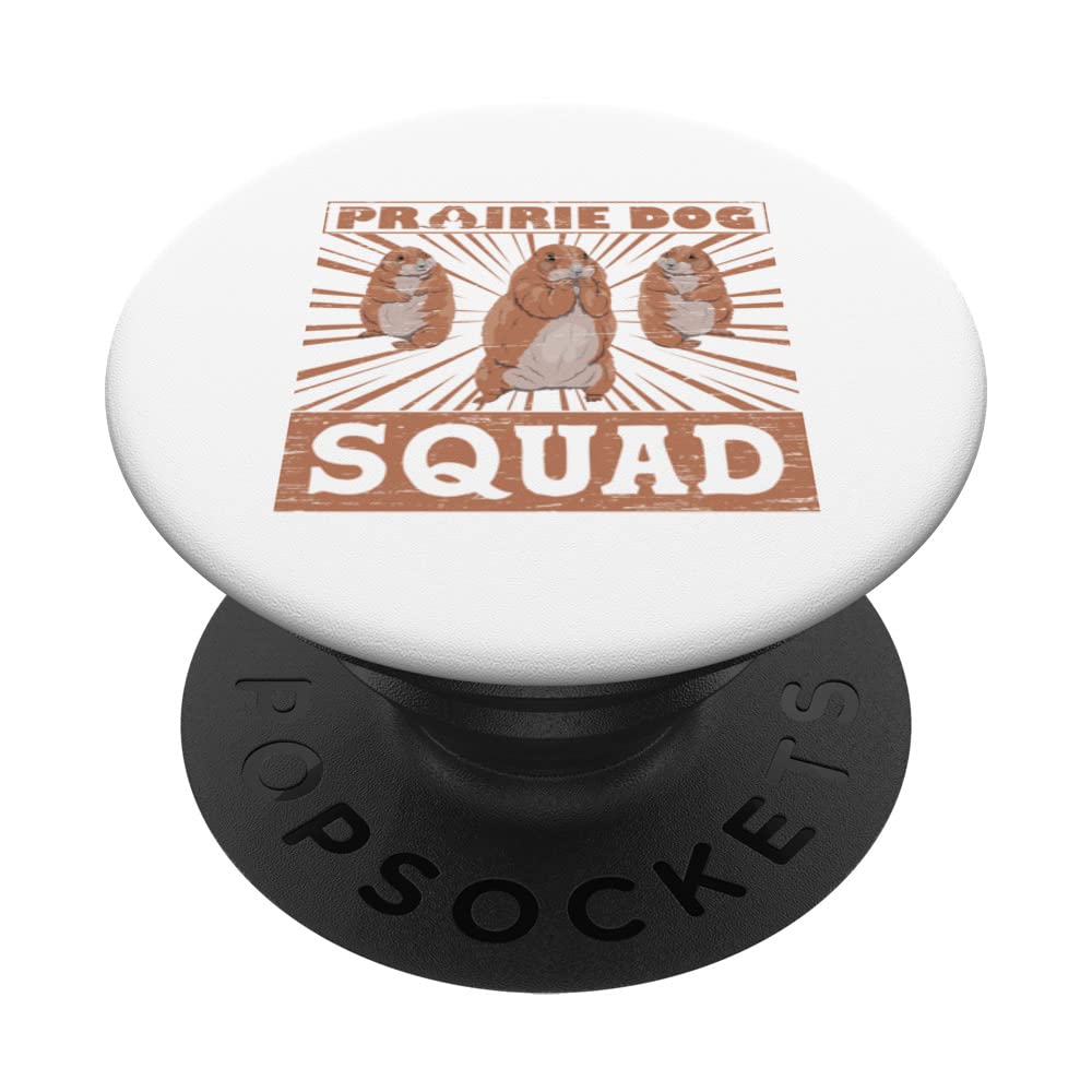 Prairie Dog Squad - Funny Prairie Dog PopSockets Swappable PopGrip