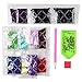 5D Diamond Painting Full Drill Diamond Art Kits for Adults Colorful Butterflies DIY Diamonds Embroidery for Wall Decor (11.8X15.7inch)