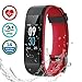 CHEREEKI Fitness Tracker, Smart Band with Heart Rate Monitor IP68 Waterproof Fitness Watch Activity Tracker with Color Screen,14 Sport Modes, Sleep Monitor, Calorie Counter for Android & iOS