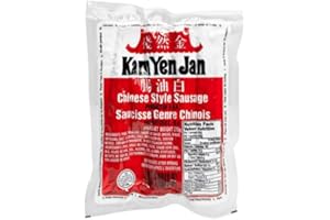 Kam Yen Jan Chinese Style Pork Sausage 375g – Authentic Sweet & Savory Cured Sausages for Asian Cooking