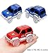 New ideas Track Cars Light Up Toy Car Track (3-Pack),5 LED Flashing Lights,Glow in The Dark Compatible with Most Tracks