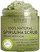 Anti Fungal Spirulina Body Scrub 12 oz By Buena Skin Anti Bacterial Green Algae (Spirulina)