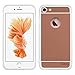 [GW USA] Luxury Mirror Phone Case Compatible for iphone 8 Plus Mirror Case, iphone 7 Plus Mirror case, Back Shock-Absorption TPU Bumper Anti-Scratch Bright Reflection Protective Case - Rose Gold