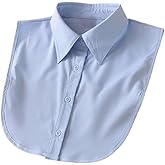 Verdusa Women's Fake Collar Detachable Dickey Collar Half Shirts Blouse