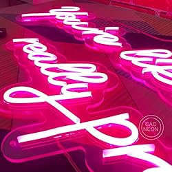 YOU’RE LIKE REALLY PRETTY Pink USB Powered large