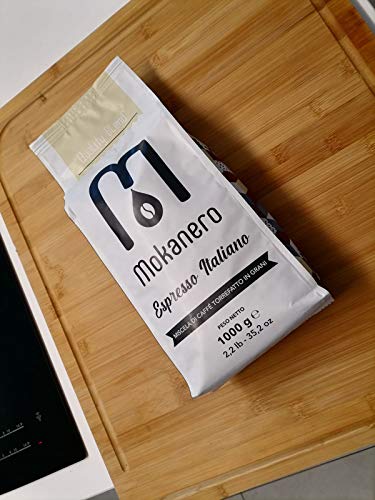 Mokanero - Italienischer Espresso - Mischung aus gerösteten und gemahlenen Kaffeebohnen - 1 kg – Bild 5