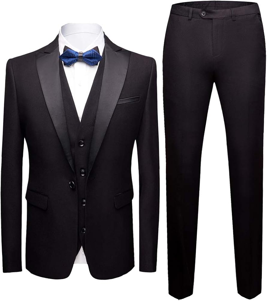 jeans and black suit jacket
