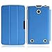 MoKo LG G Pad 7.0 Case - Slim Lightweight Smart Shell Stand Cover Case with Auto Wake / Sleep for LG G Pad V400 / V410 (LTE) / VK410 / UK410 / LK430 (G Pad F7.0) 7-Inch Android Tablet, BLUE